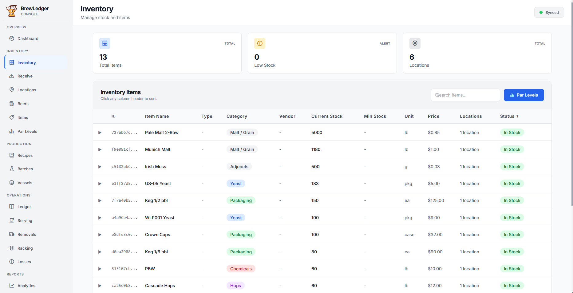 BrewLedger Desktop 2